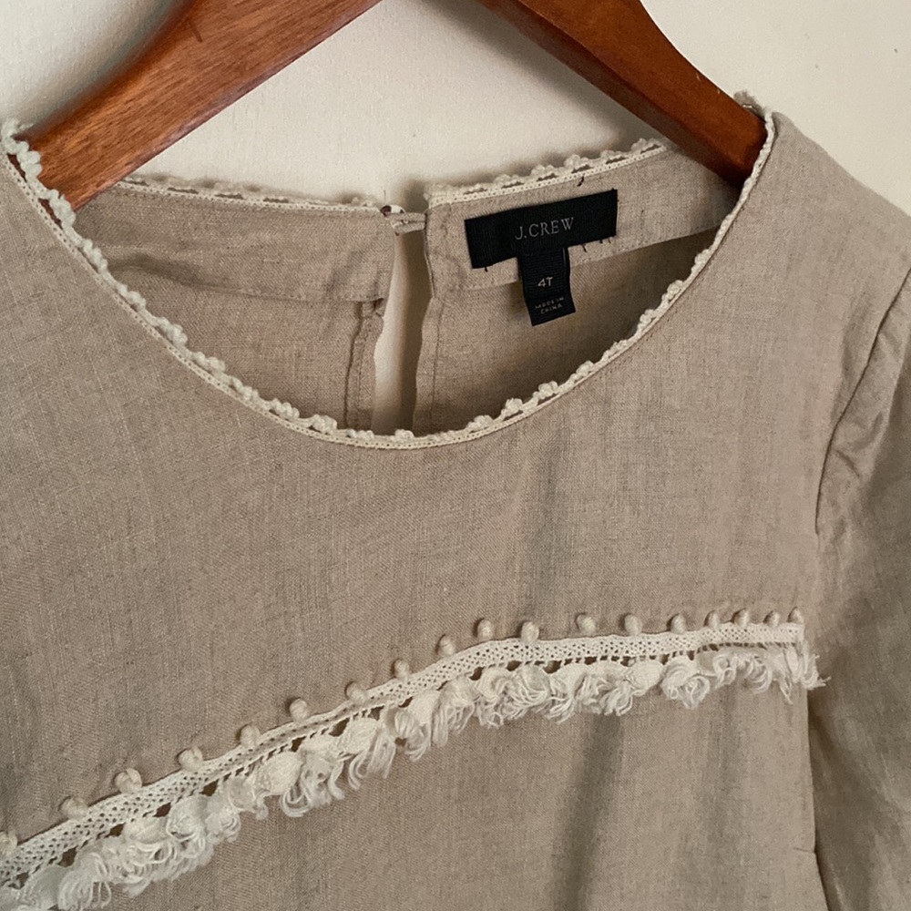 Beautiful detailed linen tunic shirt